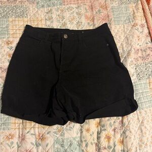 George Women's Black Jean Shorts
